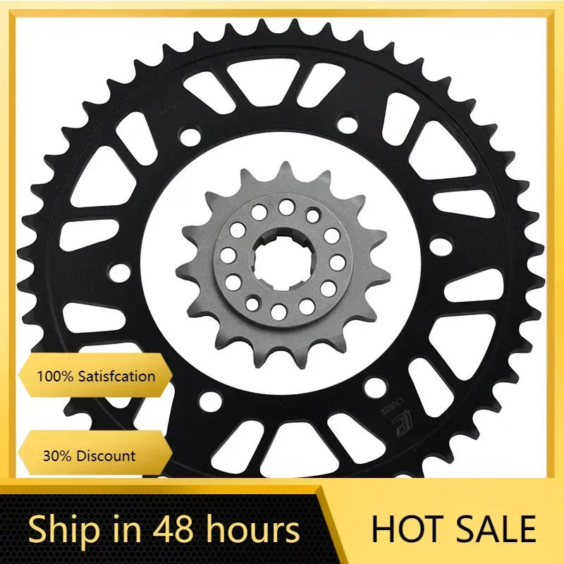 LOPOR 525 CNC 15T/43T Front Rear Motorcycle Sprocket For Honda XL400 V-J K L Transalp ND06 1988-1991 XL 400