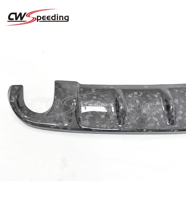 2015-2017 GESMEED KOOLSTOFVEZEL ACHTERBUMPER LIP ACHTER DIFFUSER VOOR INFINITI Q50