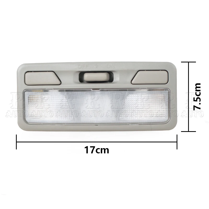 Front Rear Car Interior Reading Light Dome Light Roof Lamp Grey Beige For Mitsubishi Lancer Outlander EX ASX Pajero V73 V77