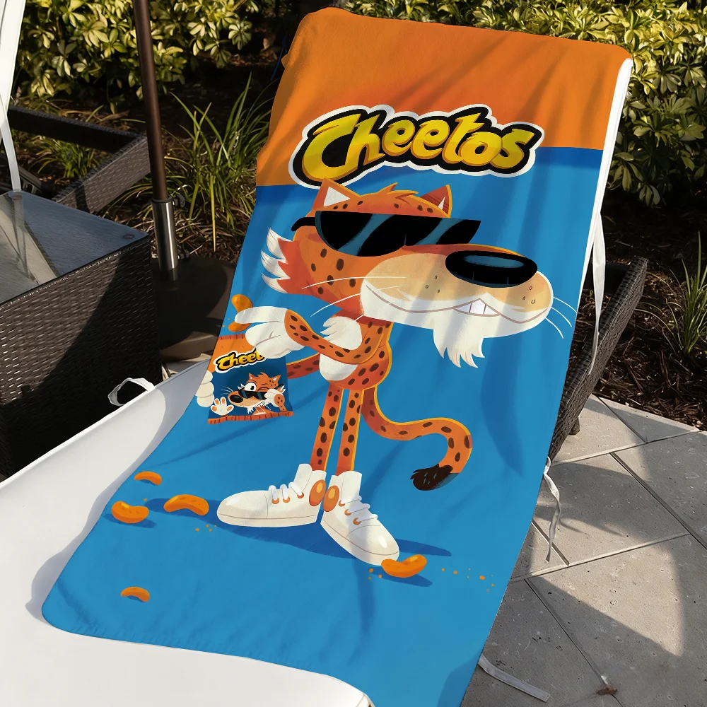 Delicious food C-Cheetos-S Towel For Swim Yoga Gym Quick Drying Soft and skin-friendly Beach Towels All-Season