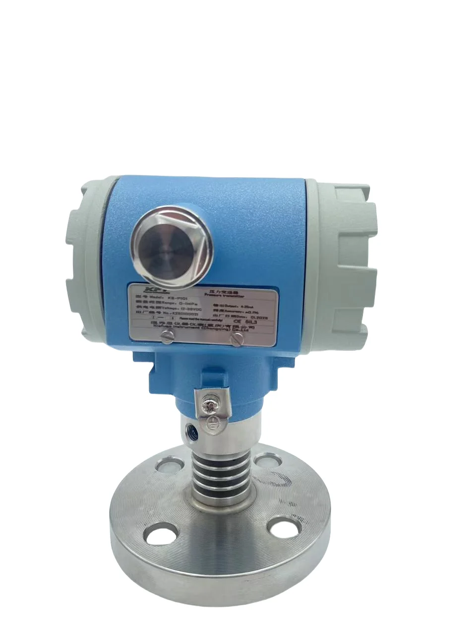 ذكي 4-20mA محول ضغط الإدخال مقياس تدفق الغاز الهوائي مع عرض تعويض درجة الحرارة متر ثانوي