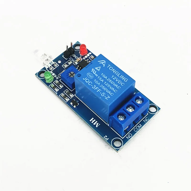 5V/12V Photosensitive Diode Relay Module Optical Control Switch Light Detection Relay Module