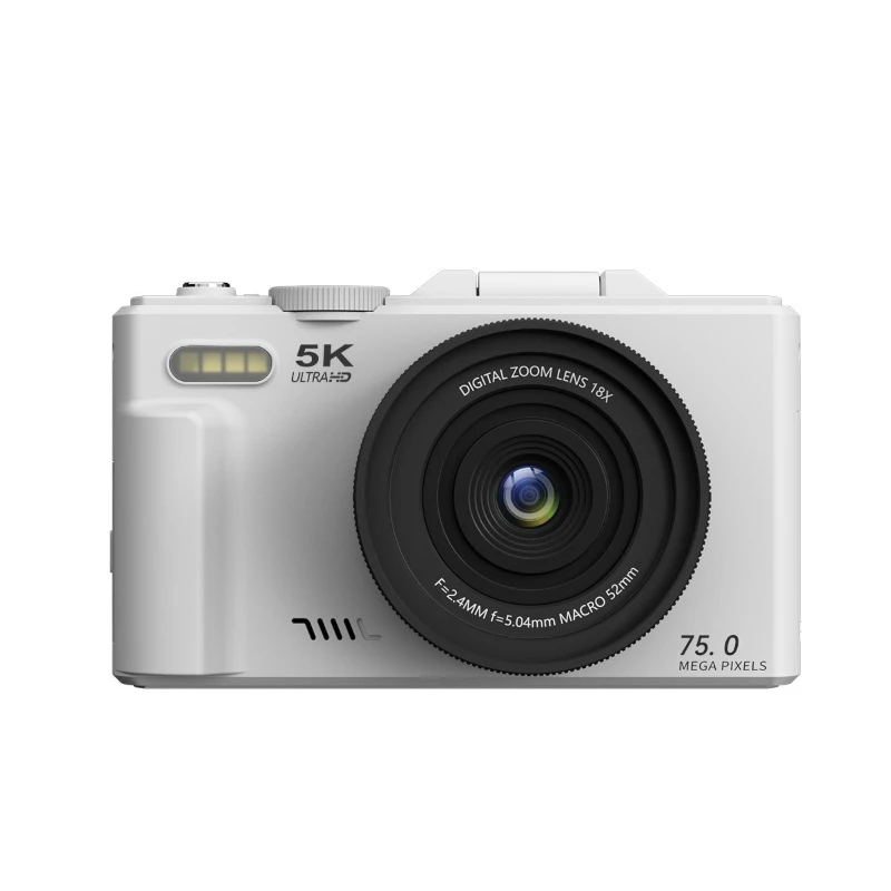 

75 million high definition digital camera 8x zoom 3 inch flip screen