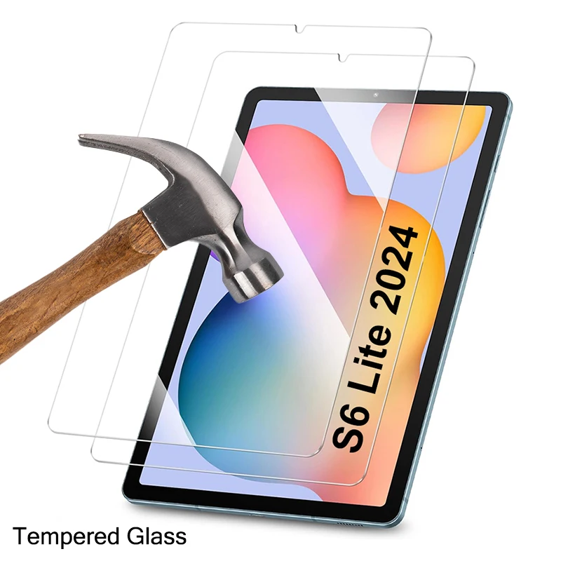 

1 шт. Защитная пленка из закаленного стекла 9H для Samsung Galaxy Tab A8 A9 Plus S6 Lite S7 S8 S9 FE, аксессуары для планшетов, защитная пленка