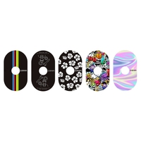 3Pcs Bike Tire Valves Sticker Universal Bike Valves Pad Sticker Tire Air Nozzle PVC Sticker Valves Decal Protector Cover