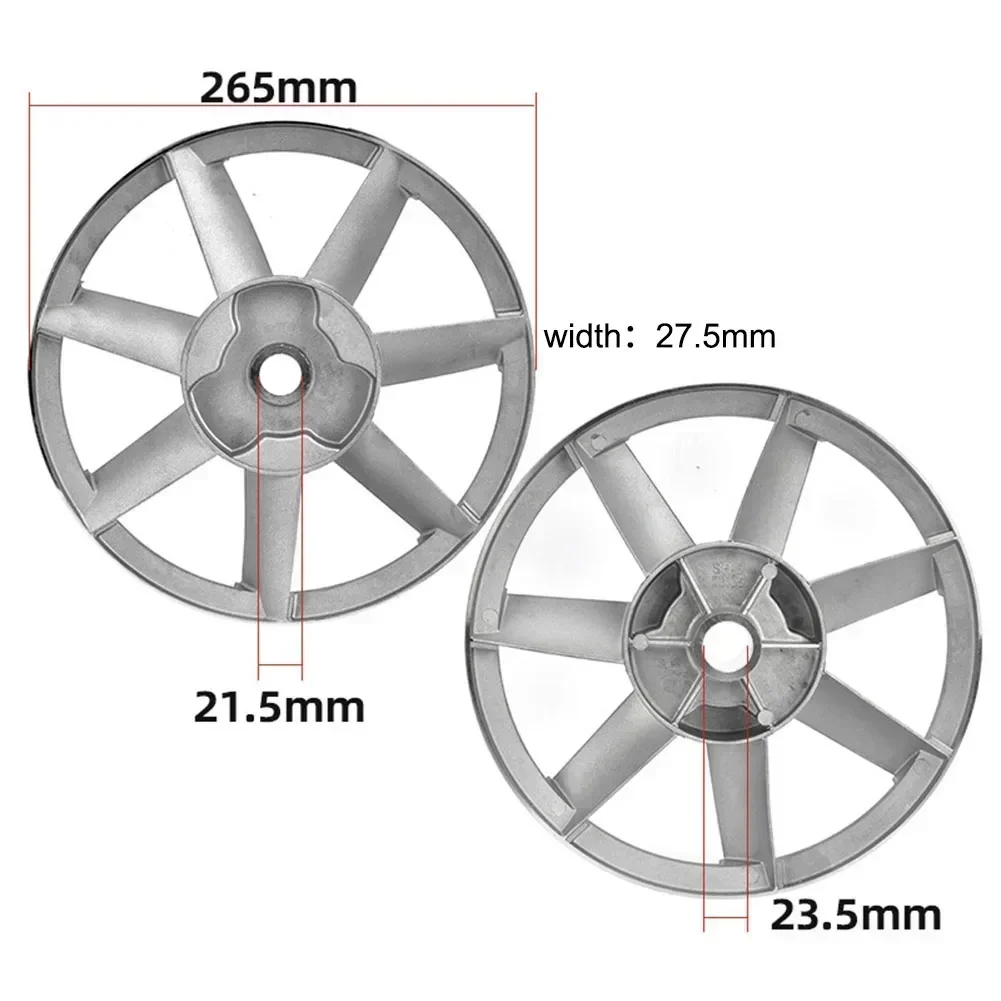 

Air Compressor Belt Machine Head Flywheel Single Groove Triangle Wheel Pulley 2065 Aluminum Twin Cylinder Pump Head Parts