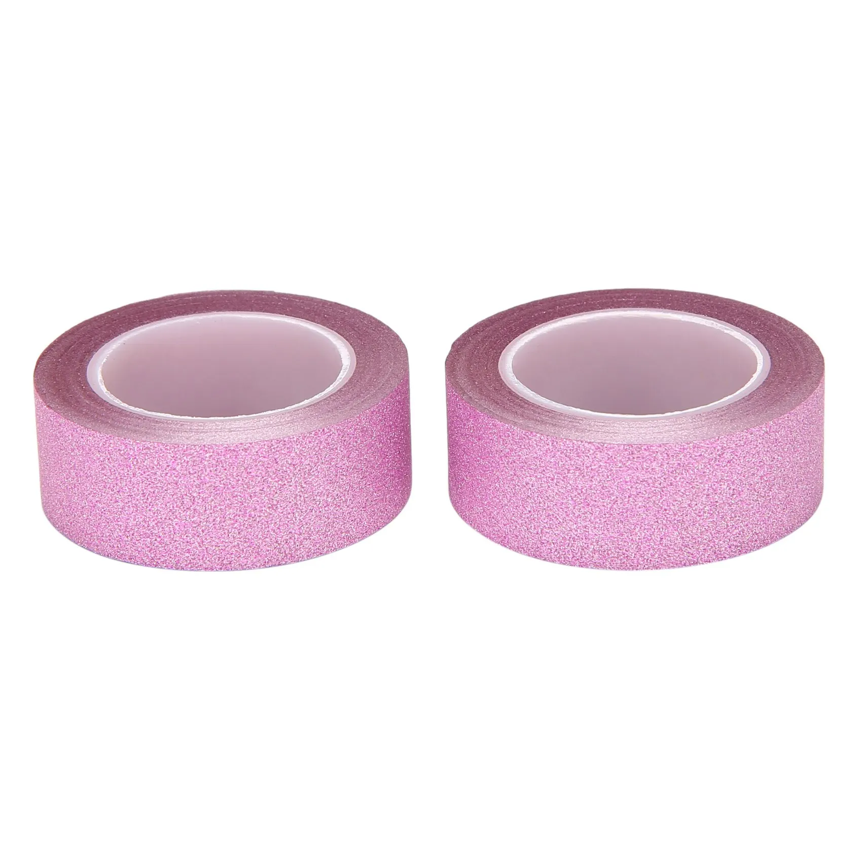 New 2 x 10M Glitter Washi Tape Stick Self Adhesive Decorative Decora Craft DIY Paper pink