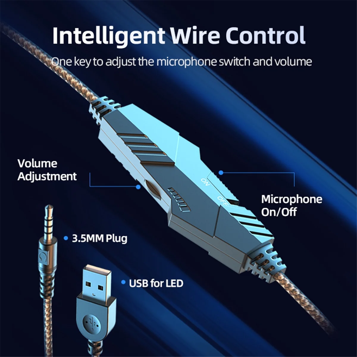 PS4 PS5 XBox 스위치 PC 컴퓨터 노트북 헤드폰 B용 마이크가 있는 A57G 유선 게임용 헤드셋