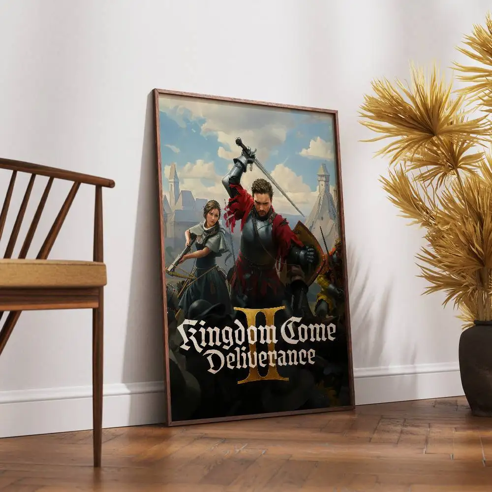 ملصق K-Kingdom Come Deliveryance II ملصق فني ذاتي اللصق مقاوم للماء لغرفة المقهى والبار #4