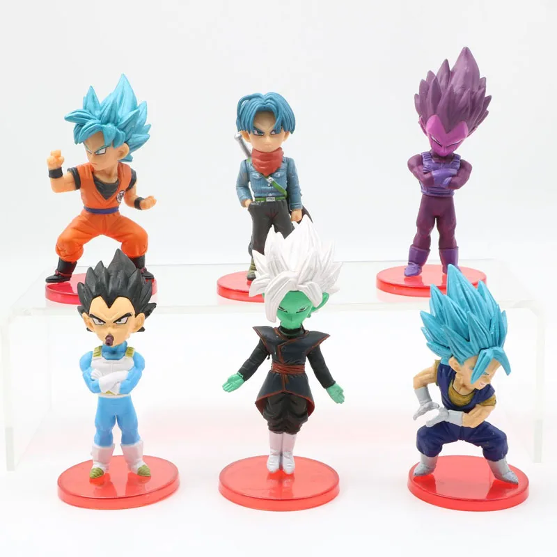 Dragon Ball Super Z Anime Action Figure Goku Vegeta Freeza Broly Model Toy Car Table Decoration