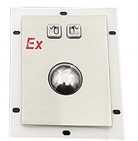 

IP65 waterproof vandal-proof Stainless steel Rugged Industrial Machine High precise Mouse with Trackball