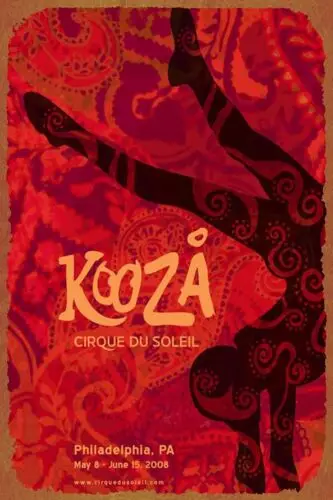 Cirque du Soleil: Kooza Movie Poster Vintage Metal Tin Sign Wall Decor For Decor