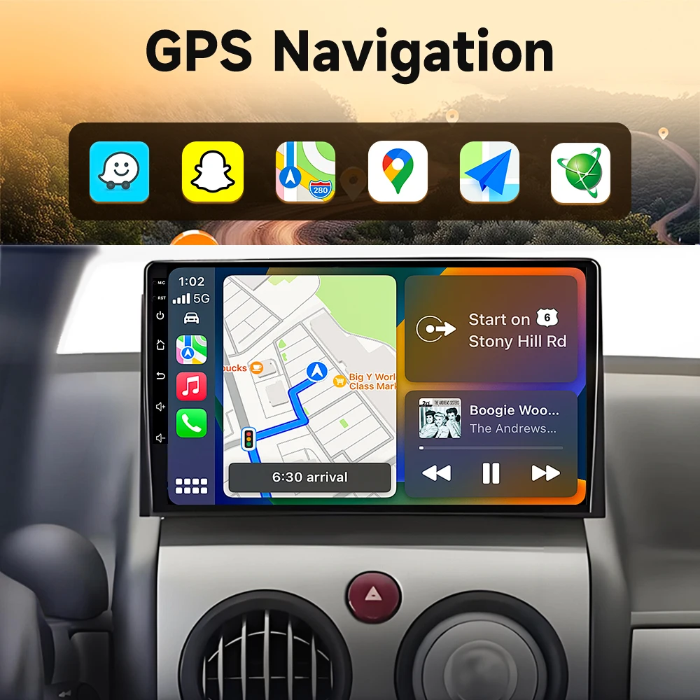 Android 16 For Peugeot Partner 1 2002 - 2008 Partner Origin 1 2008 - 2011 Car Radio Carplay Stereo Multimedia Car Player GPS BT