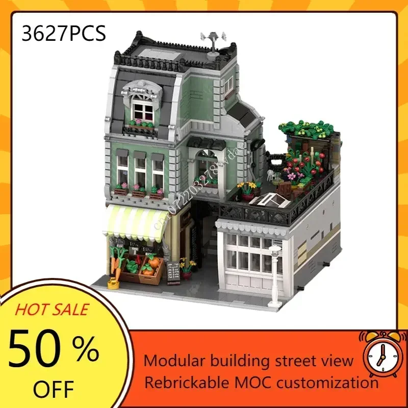 Carpenter's Shop Modular MOC Creative street view Model Architecture DIY Education Custom Puzzle Assembly Model Toys Gifts