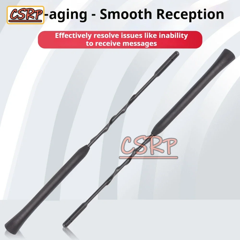9/11/16 Inch Car Roof Mast Whip FM/AM Signal Aerial Amplified Antenna For Mitsubishi Lancer x 10 Outlander 3 ASX Montero Colt