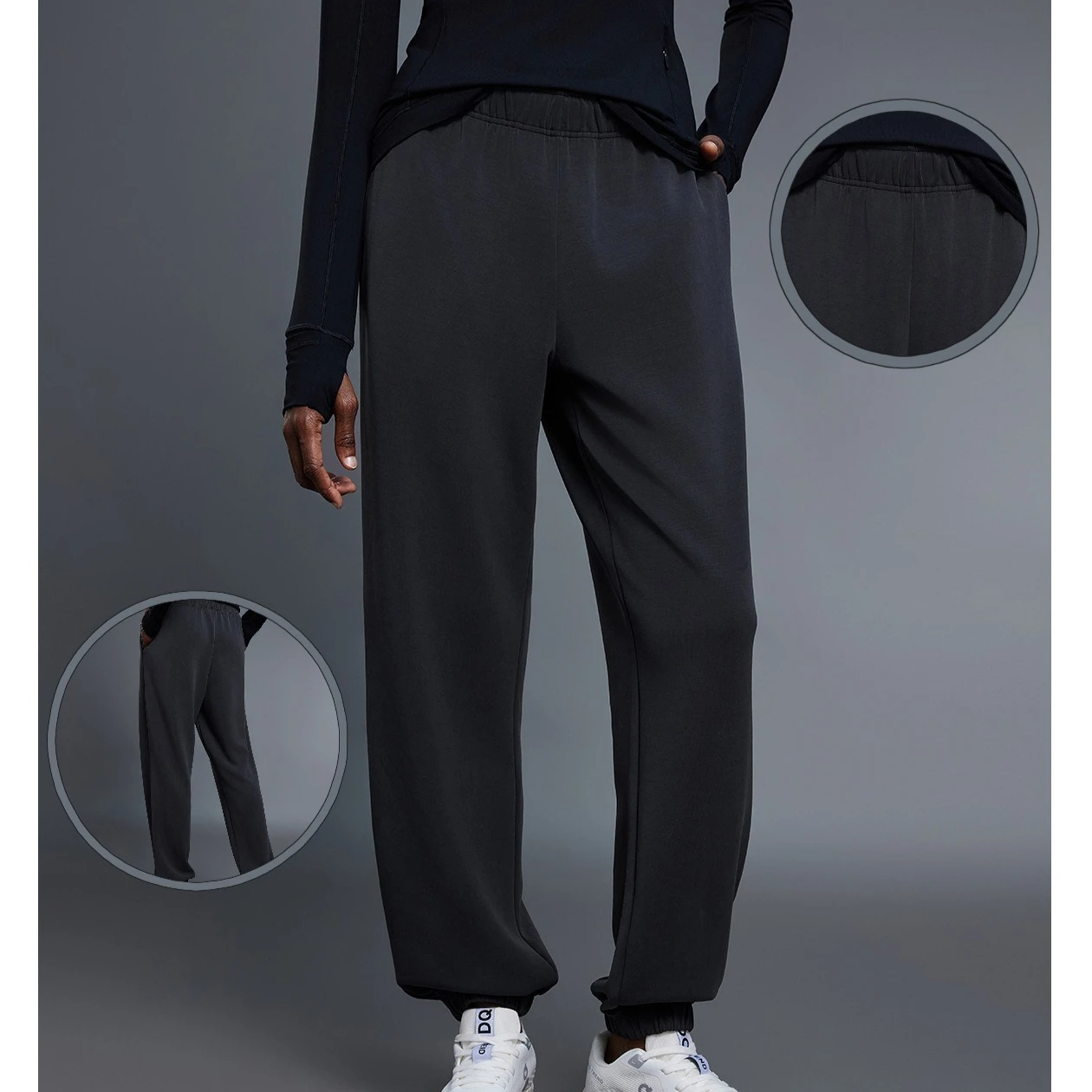 

Womens Sports Casual Athletic Pants Loose Fit Ankle Joggers Moisture Wicking Breathable Street Style Lounge Comfortable Pants