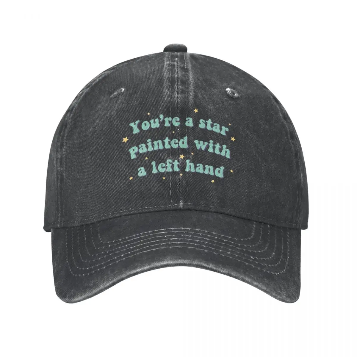 IU celebrity you're a star painted with a left hand Cowboy Hat Trucker Cap Luxury Cap For Women 2024 Men's