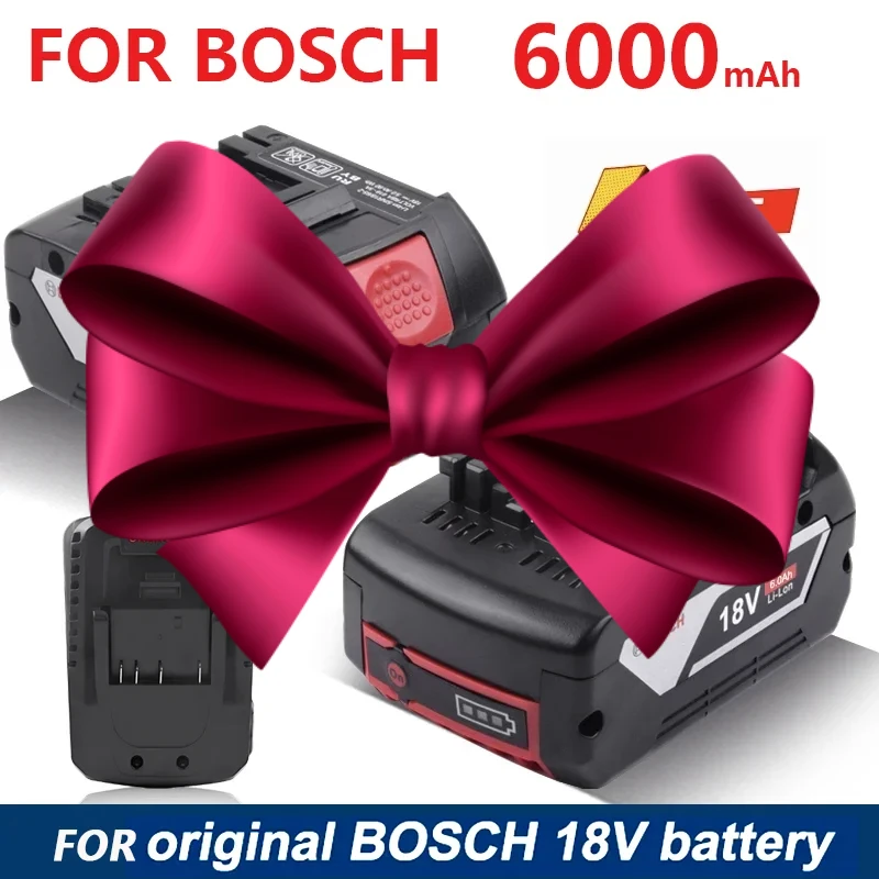 

For original-Bosch 18V battery, 18V 6000mAh backup batteries, Draadloze professional system, BAT609 BAT618 GBA18V80 tool battery