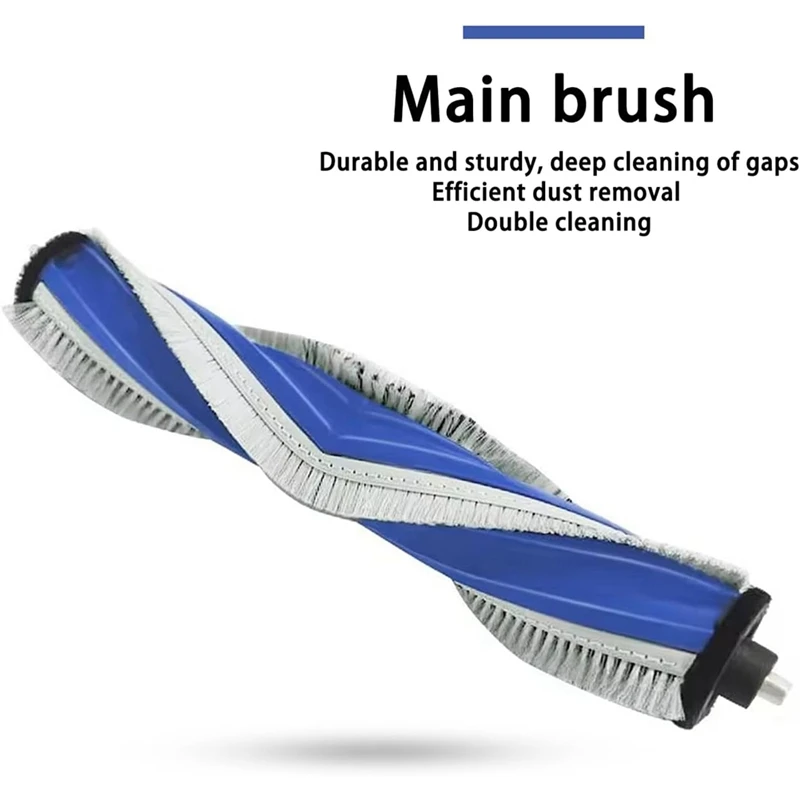 A86I-For ECOVACS DEBOT X5 PRO جهاز آلي لتنظيف الأتربة فرشاة جانبية رئيسية فلتر Hepa ممسحة القماش استبدال أجزاء