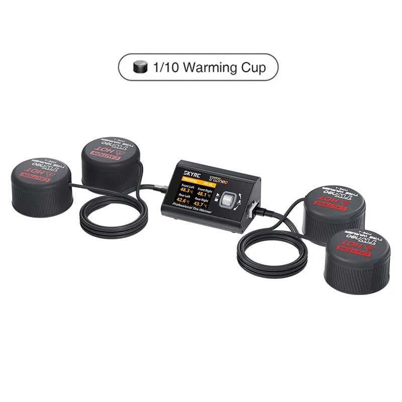 SKYRC Tire Warmer Electronic MCU RSTW Temperature Controlled for 1/10 1/8 RC Electric Touring Cars Racing Drift Car Accessories view 3