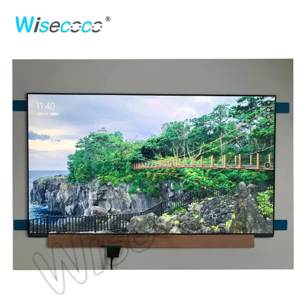 Wisecoco UHD 15.6 inch 4K Amoled OLED Display Screen AM-OLED Panel IPS 3840X2160 4K OLED Display