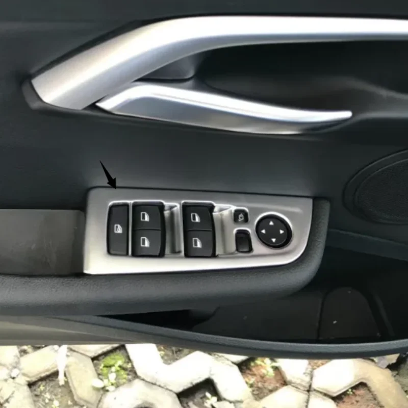 

For BMW 1 Series 2017-2021 car interior trim Door handle Power window switch cover interior trim/interior armrest trim