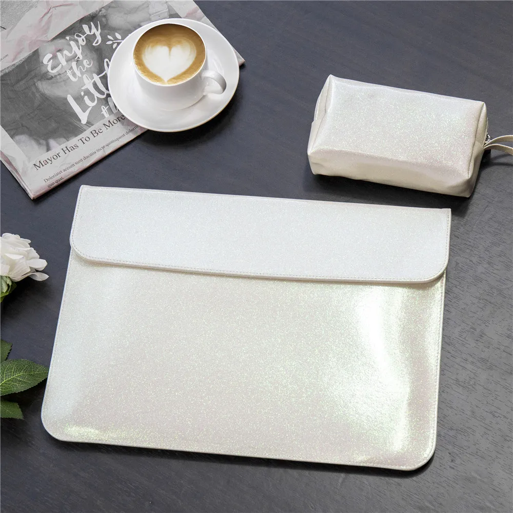 Sleeve Laptop bag For Apple Macbook Pro 13 Case For Air 13.3 inch Leather case For Xiaomi 15.6 Laptop Cover with Power Pack