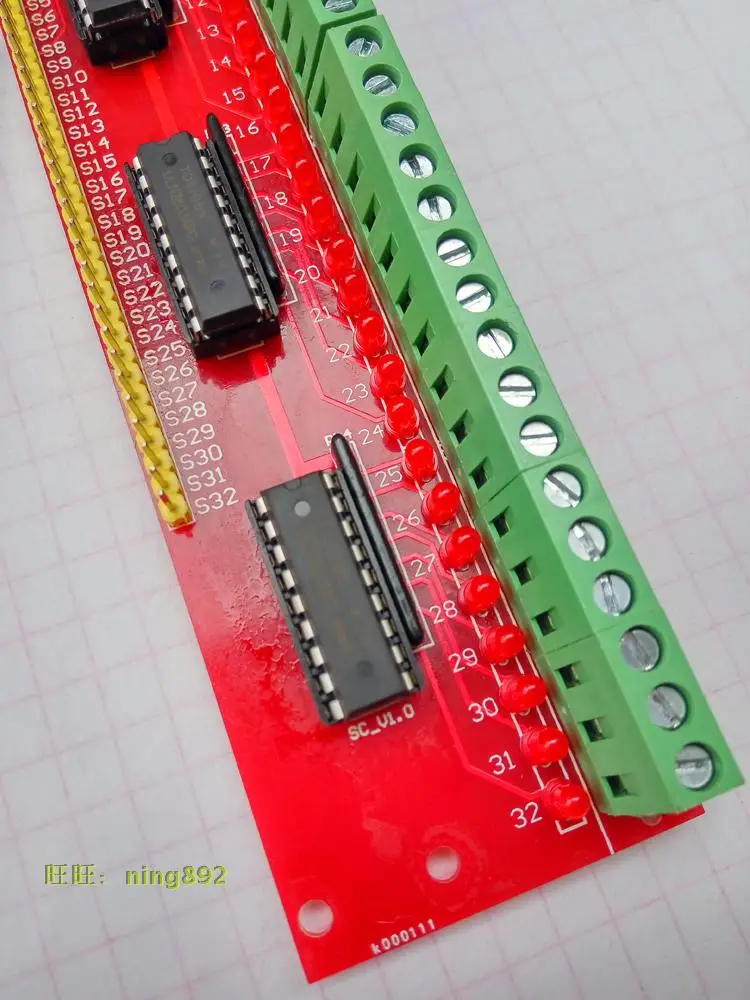 Modulo ULN2803 a 32 vie 2803