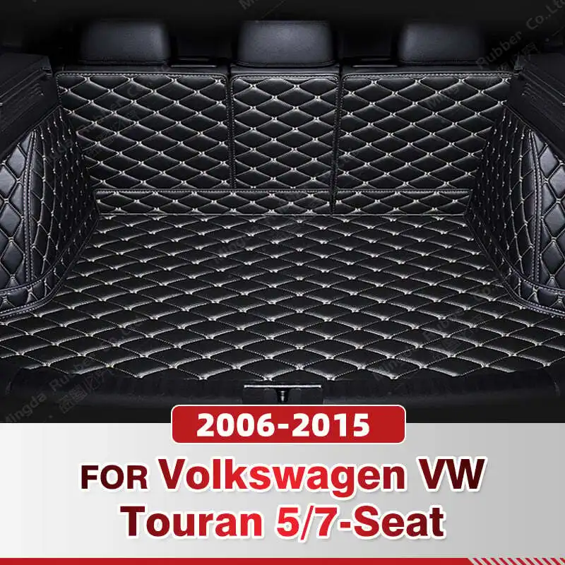 

Для Volkswagen VW Touran 5/7-Seat 2006-2015 авто полное покрытие коврик для багажника автомобильный защитный коврик грузовой вкладыш аксессуары для интерьера