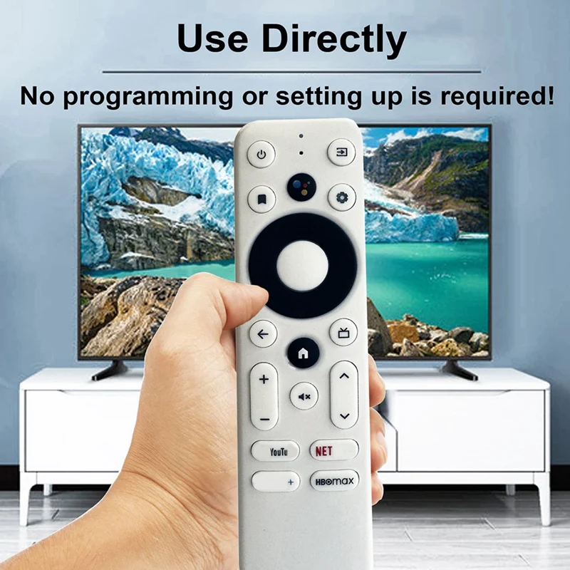 Upgraded Replace Voice Remote Control For MECOOL KM2 KM2 PLUS ONN Android 4K UHD TV Box Bluetooth Voice Remote