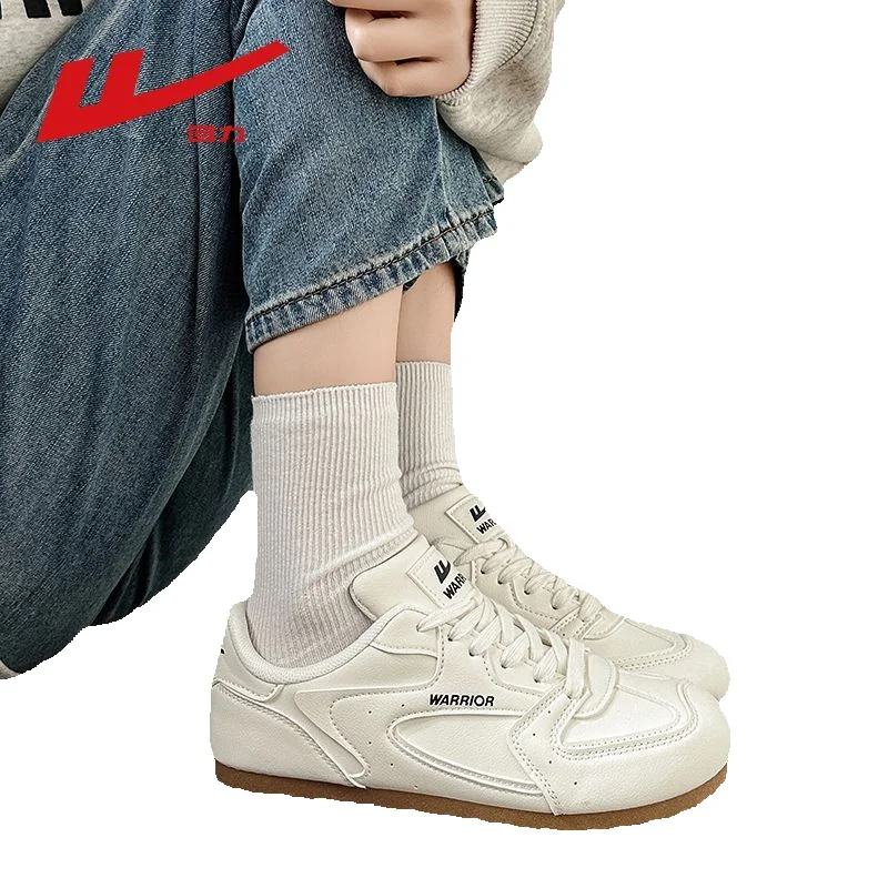 Scarpe da skateboard donna bianche sneaker casual all match_voghion.com