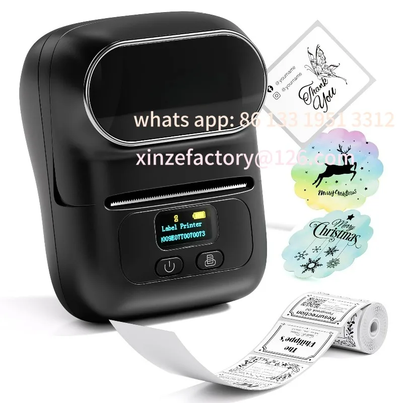 

Customizable commercial label printer high definition bluetooth portable cross-border thermal printer LOGO