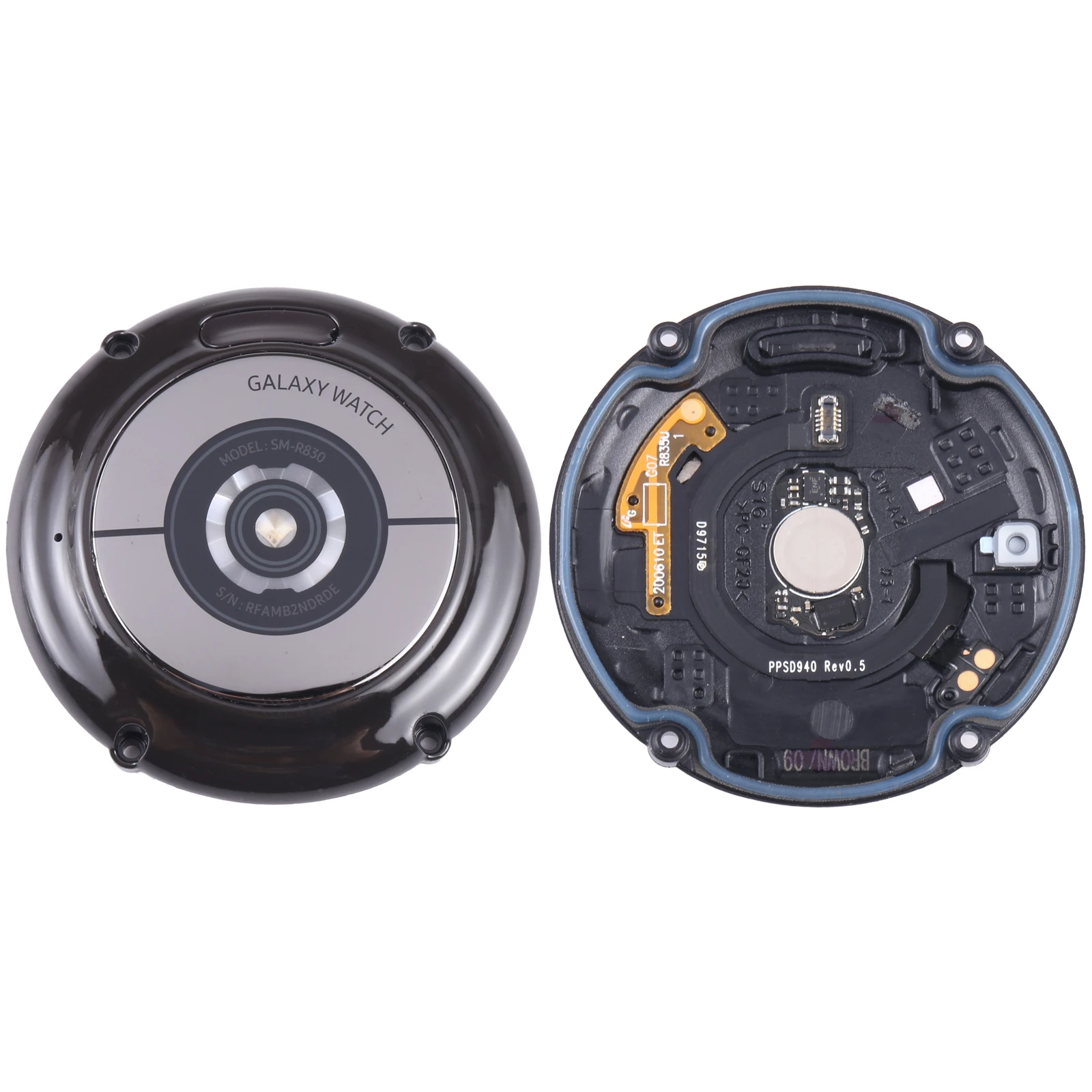 Back Cover With Heart Rate Sensor + Wireless Charging Module For Samsung Galaxy Watch Active2 40mm SM-R830