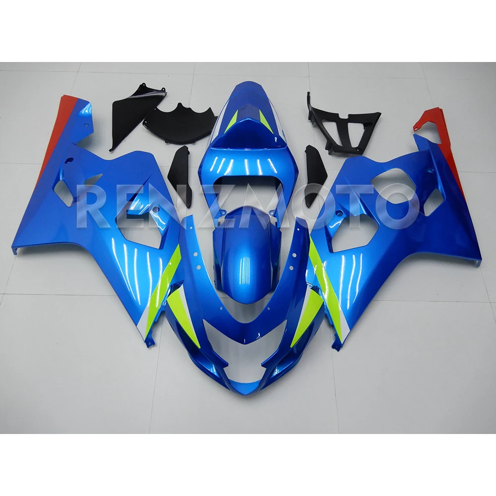 For Suzuki GSX-R600 R750 04-05 K4 K5 Fairing Motorcycle Set ABS Plastic Guard Plate Body Kit Decoration Injection Shell