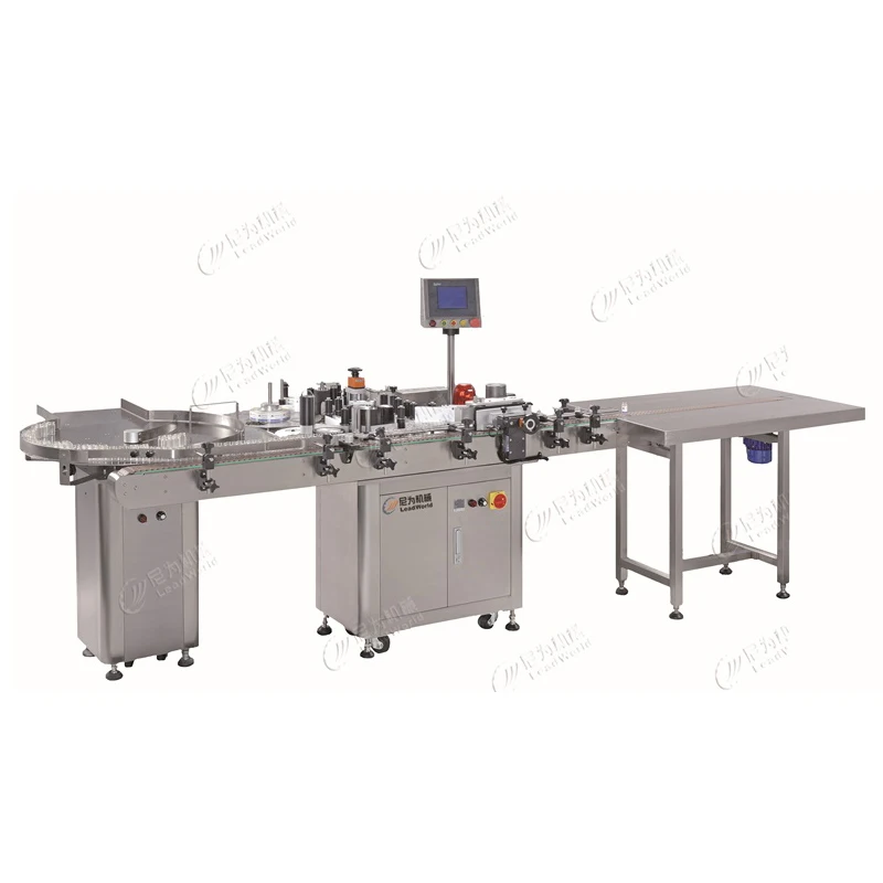Automatic Angular Sticker Labeling Machine Paste Round Bottle Labeling Machine