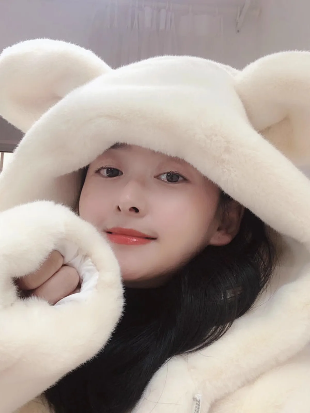 

Женская утепленная куртка из овечьей шерсти, осенне-зимняя, новая, свободного кроя, хлопковое пальто, теплый топ, с интегрированным мехом и шерстью, короткий размер