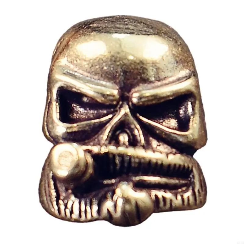 2026 New Skull Pendant for Rope Braiding and Unique Accessory Making Paracord Bead view 3