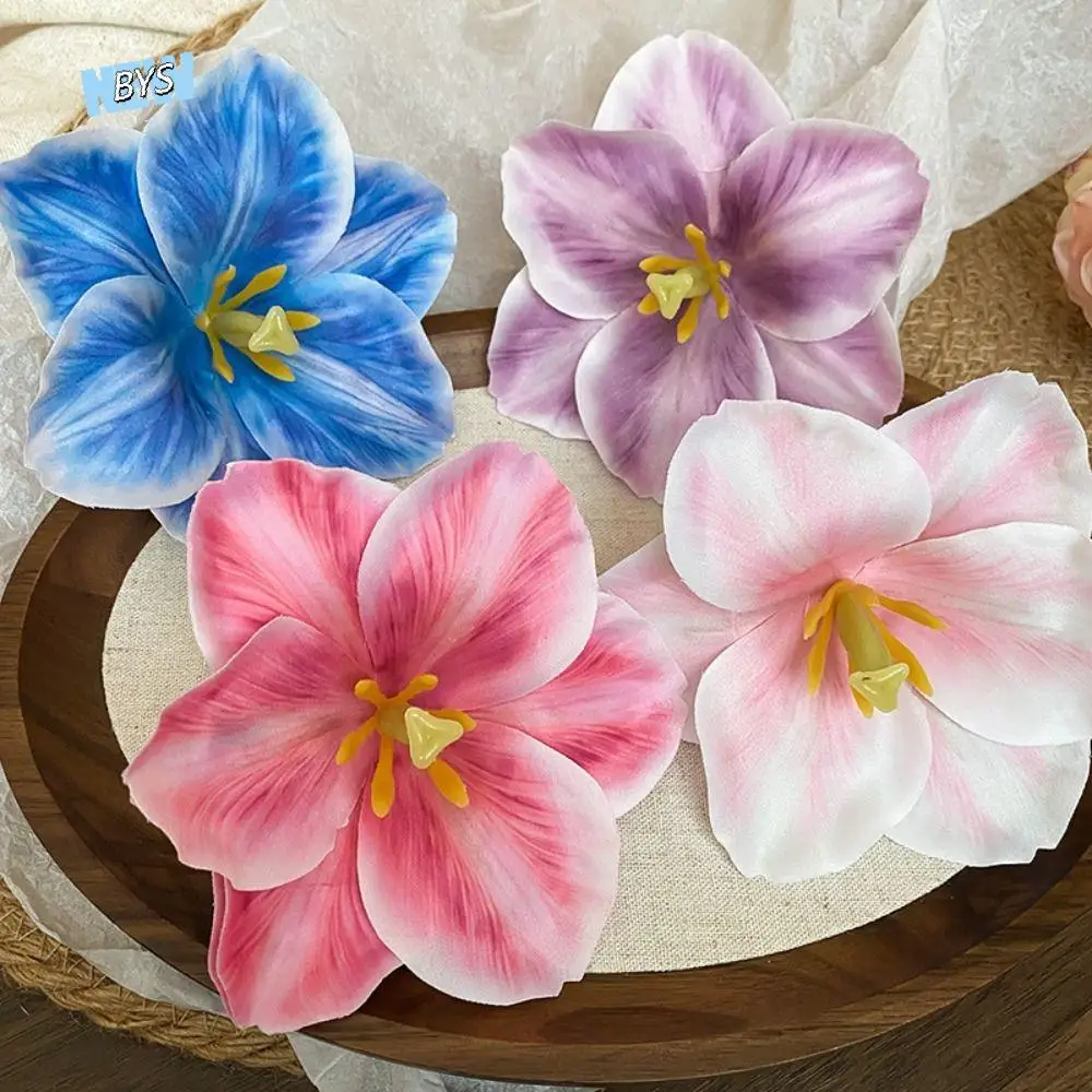 

Cloth Flower Hair Clip Korean Style Vacation Style Headwear Flower Hairpin Duckbill Clip Headdress Bohemian Style Hair Clip