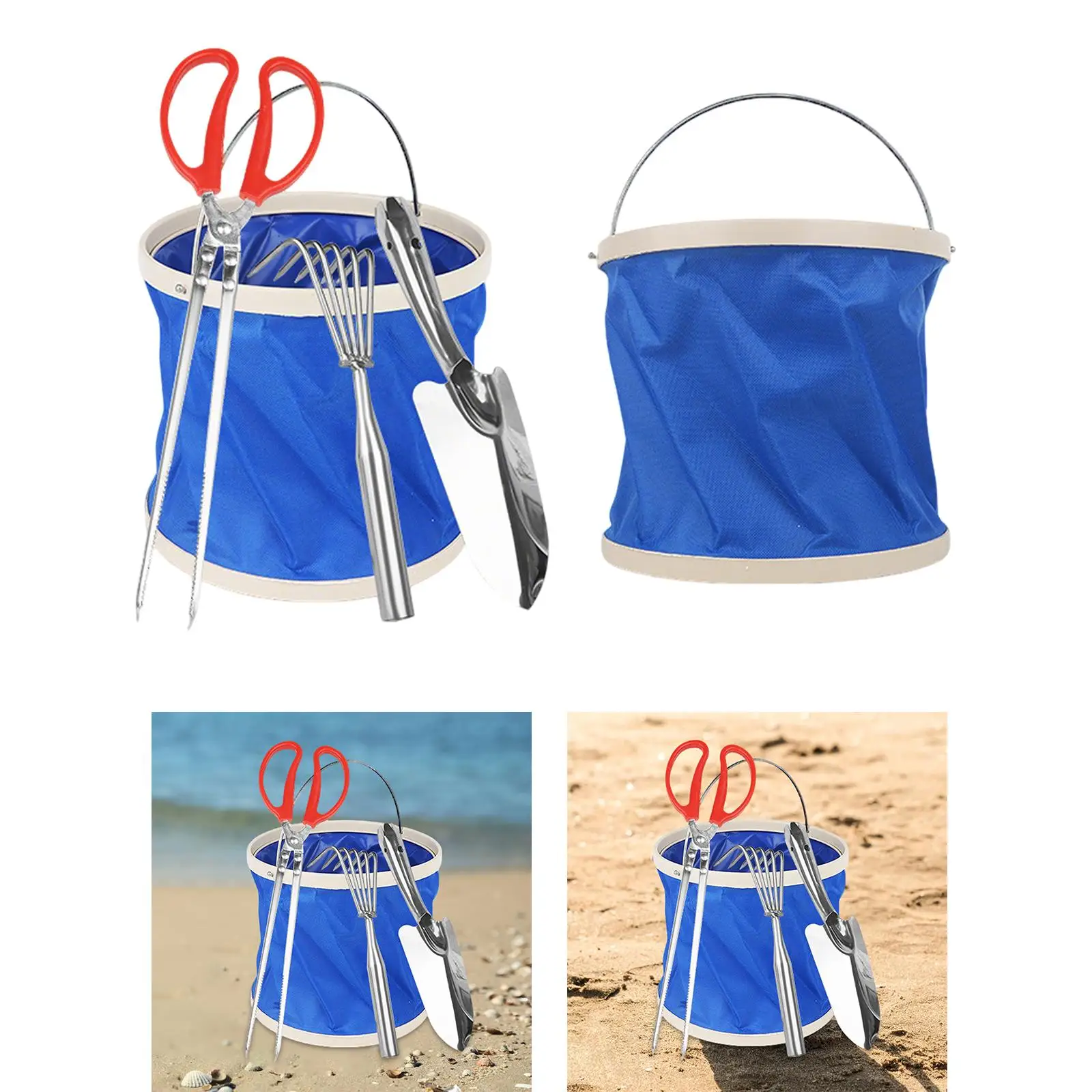 Seau de plage jouet de plage voyage sable jouet activité de plein air robuste adultes