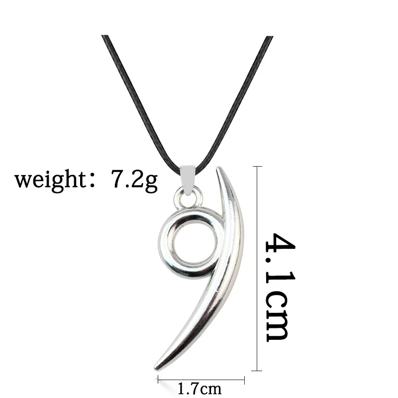 Akatsuki Red Cloud Alloy Pendant Necklace — product detail