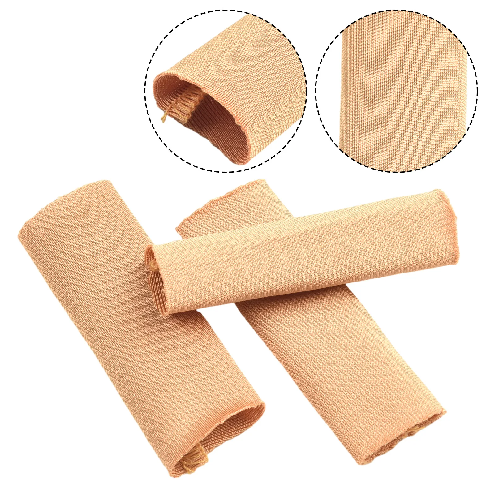 3pcs Fly Fishing Stripping Guards Finger Sleeves with Non Slip Elastic Band for Line Protection and Enhanced Grip During Casting
