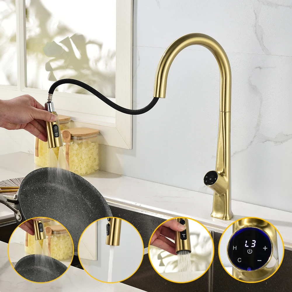 All Copper Touch Sensors Kitch - огляд і ціна Commercial Kitchen Taps