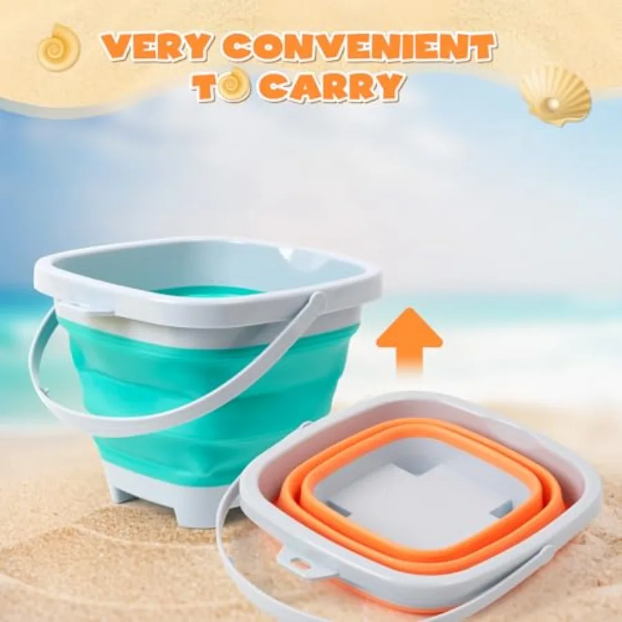 Conjunto de brinquedos de areia de praia com pás de aço inoxidável peneira de dente de tubarão e sacos de malha brinquedos de areia duráveis para praia família praia vaca