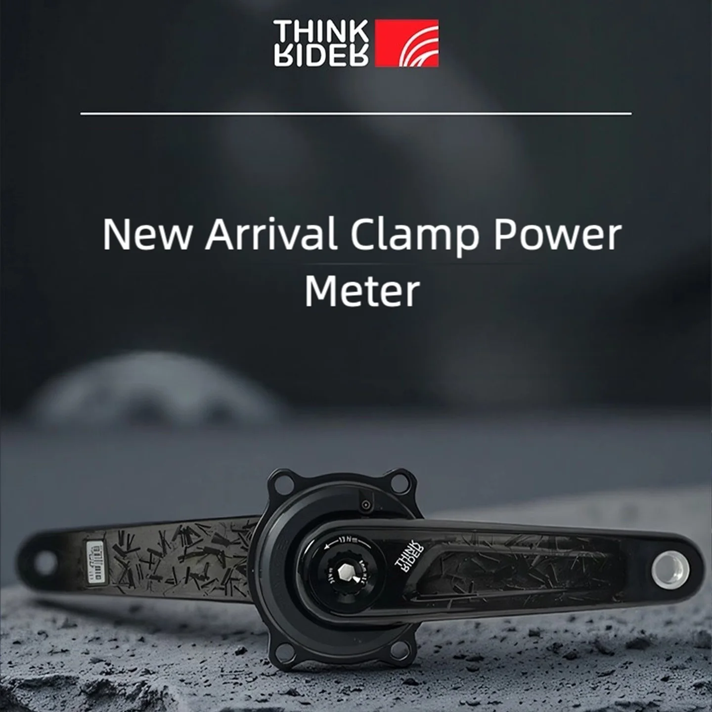 THINKRIDER For Shimano PP5 Bicycle Crank Power Meter Carbon Fiber