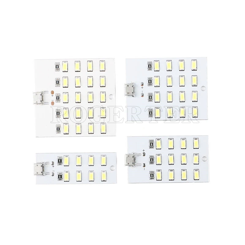 Panneau d'éclairage LED 8/12/16/20 lampes sur pied, éclairage d'urgence, USB, Mobile, support en aluminium