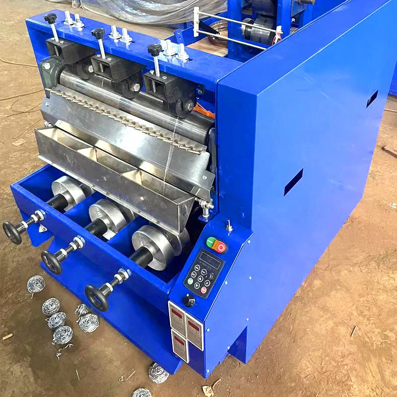 Clean Ball Metal Sponge Making Machine for Produce Scourer Stainless Steel Scrubber Production Line Construction Machinery