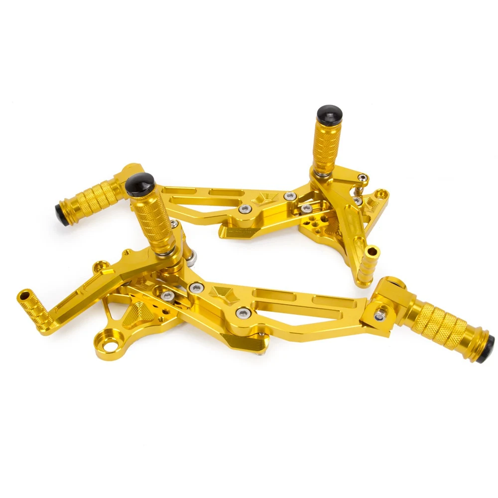 For HONDA MSX125 MSX 125 2013 2014 2015 CNC Aluminum Motorcycle Adjustable Rearset Rear Set Foot Pegs Pedals Footrest