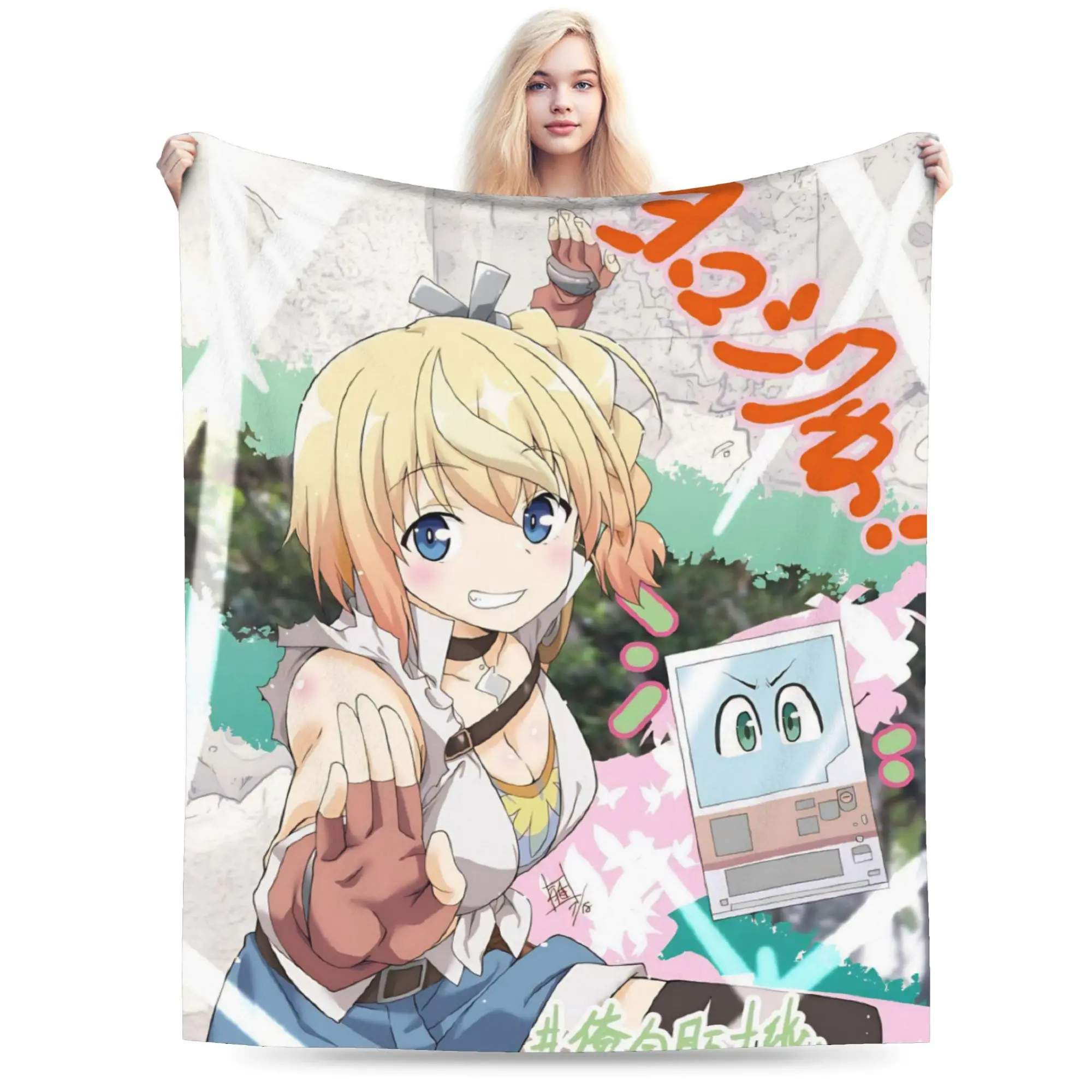 Super Soft Reborn As A Vending Machine Throw Blanket Premium Flannel Fleece Lightweight Bed Blanket Warm Plush Blankets
