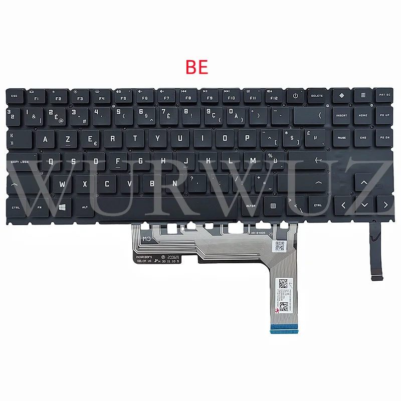 New Laptop BE Backlit Keyboard Black For 15-EN 15-EK 910300250280