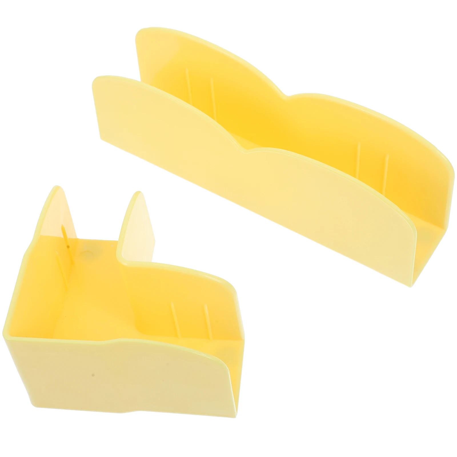 

2 Pcs Yellow Anti-slip Clips Playpen Stabilizer Holder Robust Plastic Base Fence Accessories Child Safety Foldable